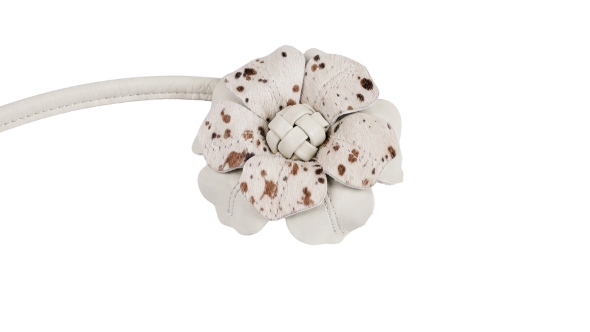 Cinturón Flor Matrona — Cuero Colombiano