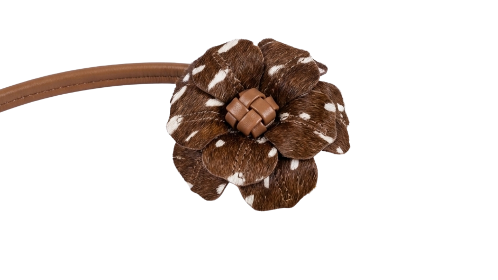 Cinturón Flor Matrona — Cuero Colombiano