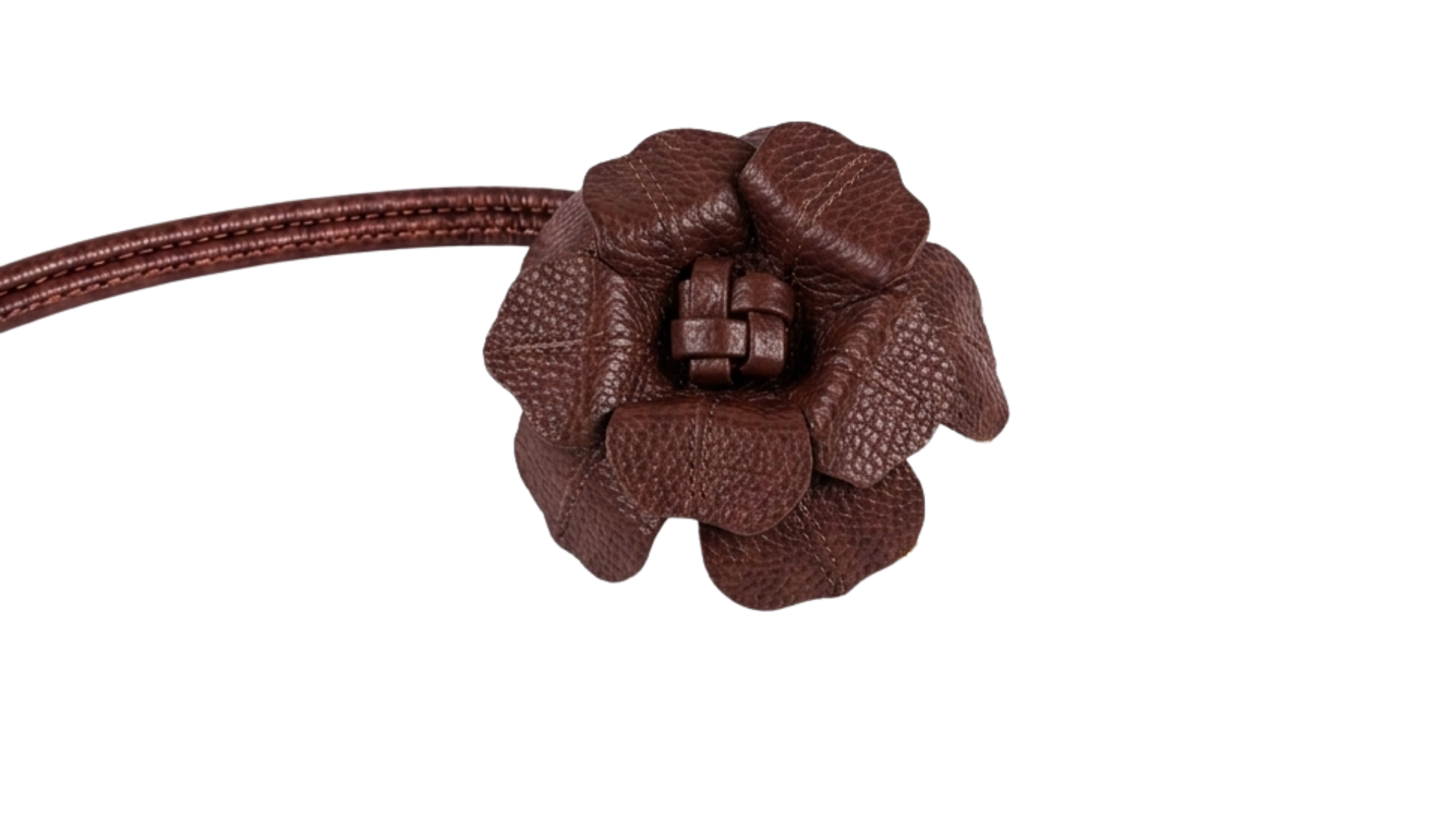 Cinturón Flor Matrona — Cuero Colombiano
