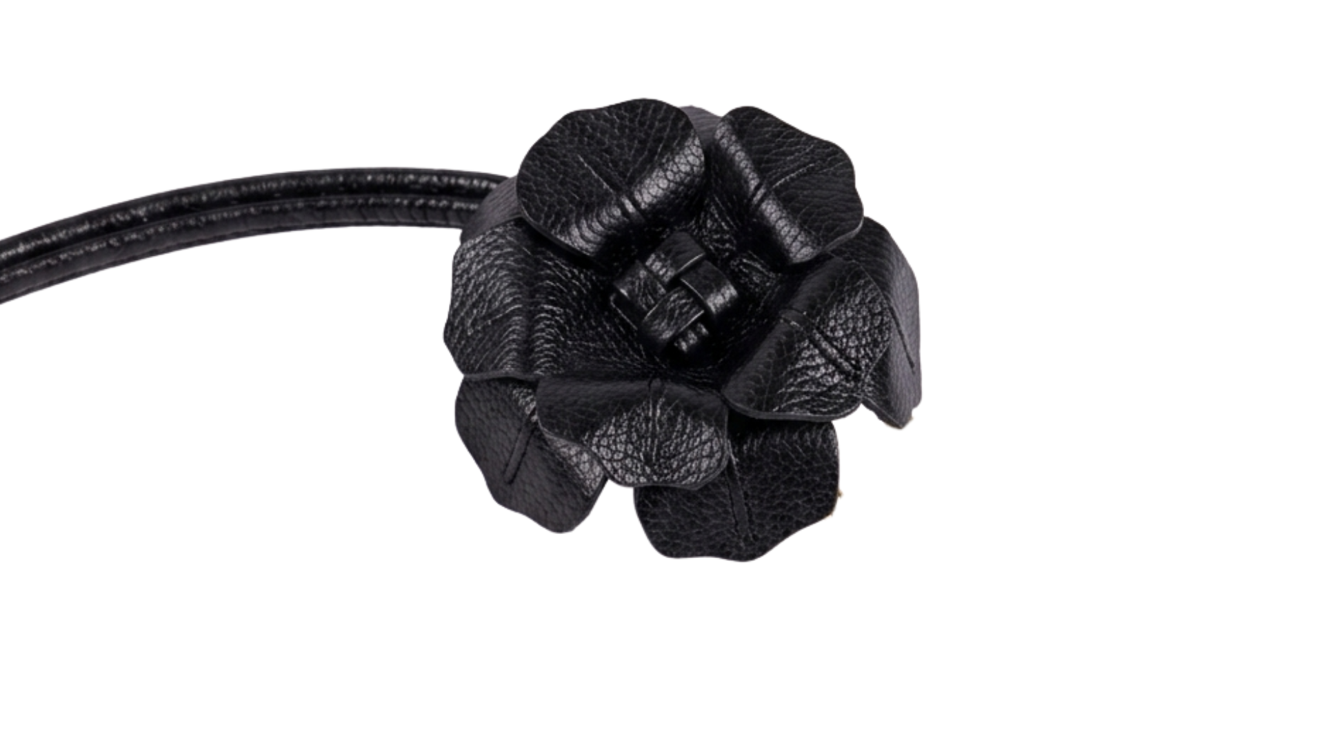 Cinturón Flor Matrona — Cuero Colombiano