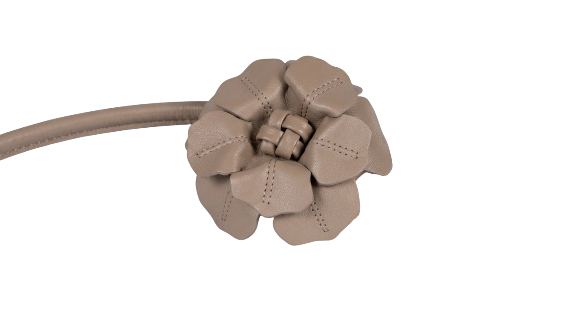 Cinturón Flor Matrona — Cuero Colombiano