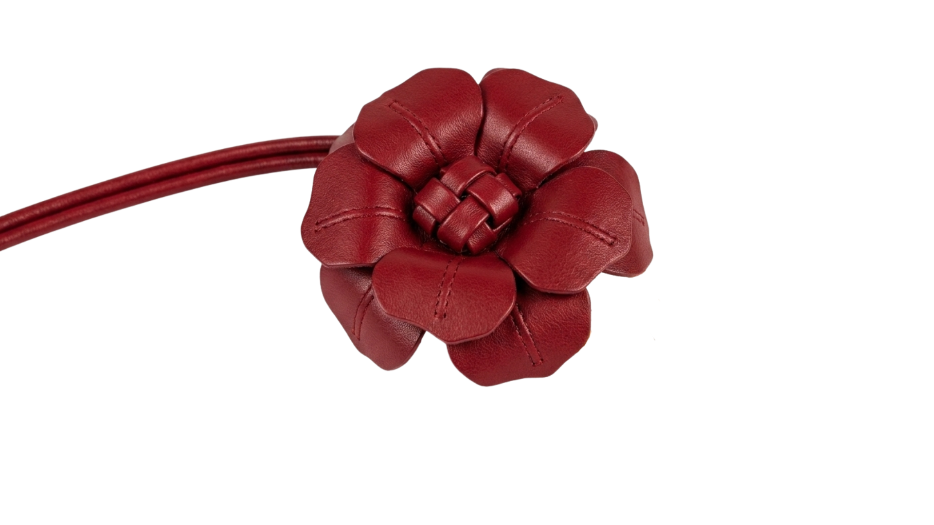 Cinturón Flor Matrona — Cuero Colombiano