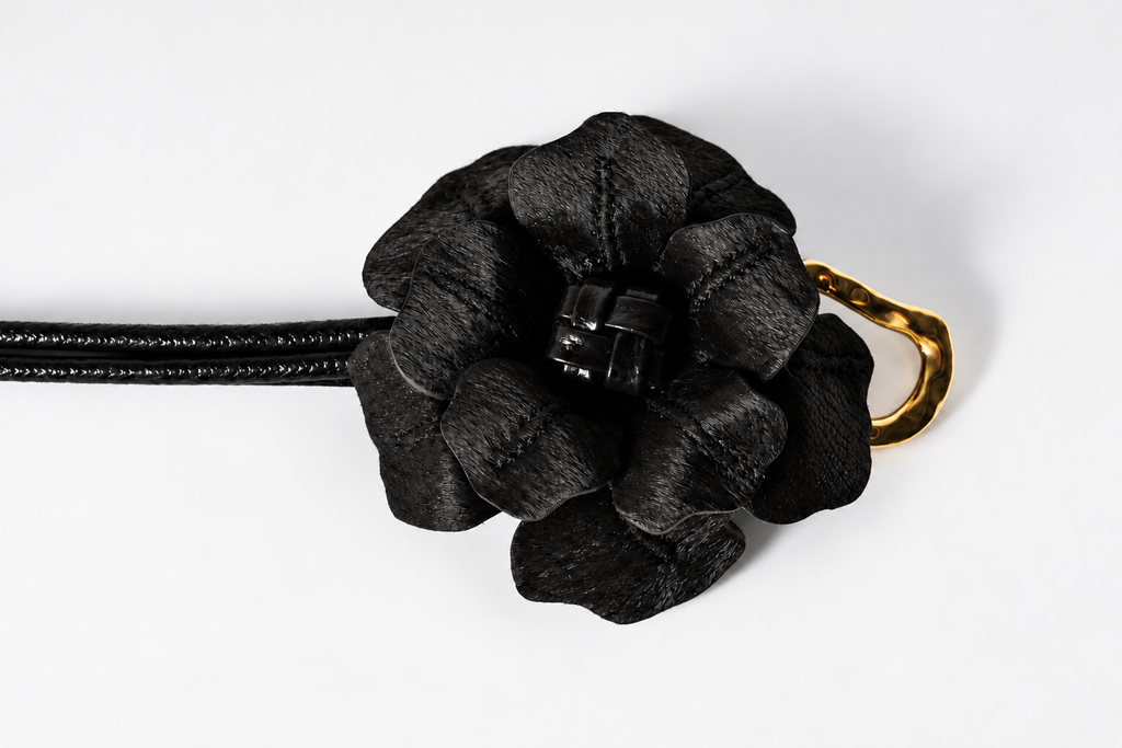 Cinturón Flor Matrona — Criolla Negra